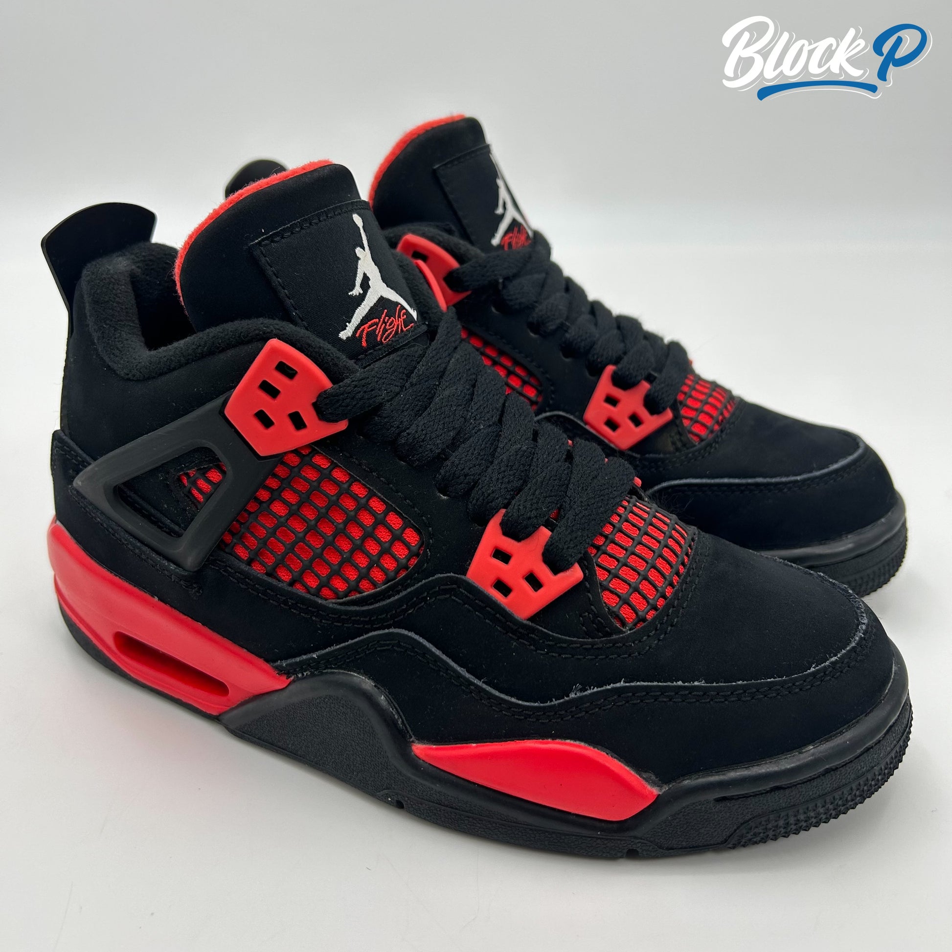 Nike Jordan 4 Red Thunder 408452-016 | The Block P