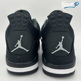 Nike Jordan 4 Black Canvas