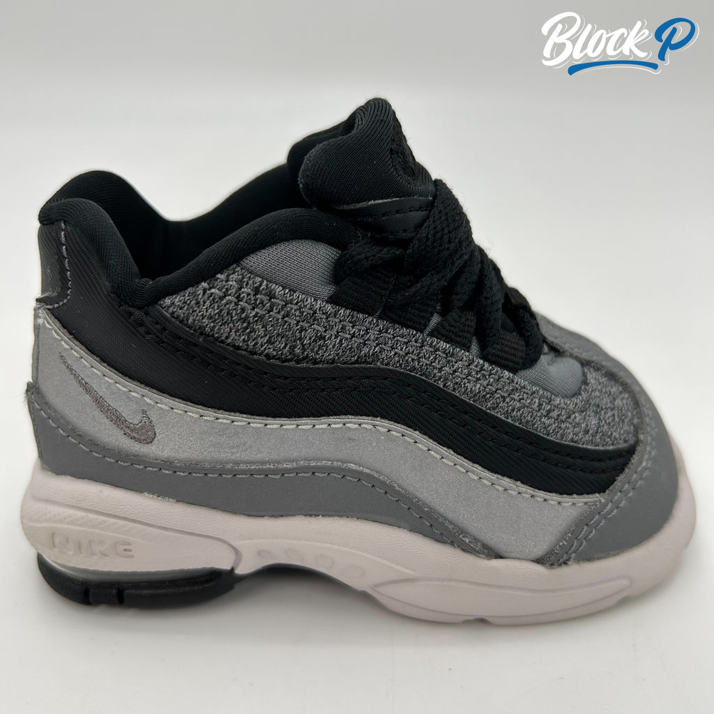 Nike Air Max 95 Grey TD side profile — Block P Liverpool