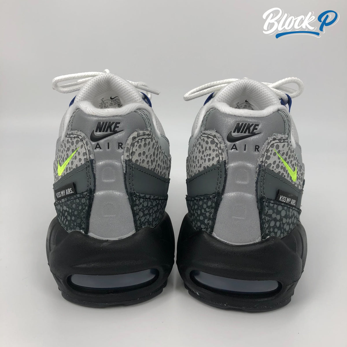Nike Air Max 95 Kiss My Air No Box top-down view — Block P Liverpool