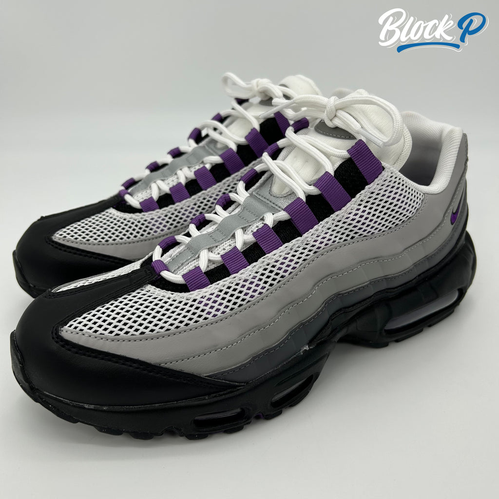 Nike Air Max 95 Disco Purple rear view — Block P Liverpool