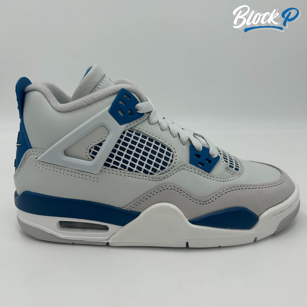 Nike Jordan 4 Military Blue (GS) rear view — Block P Liverpool