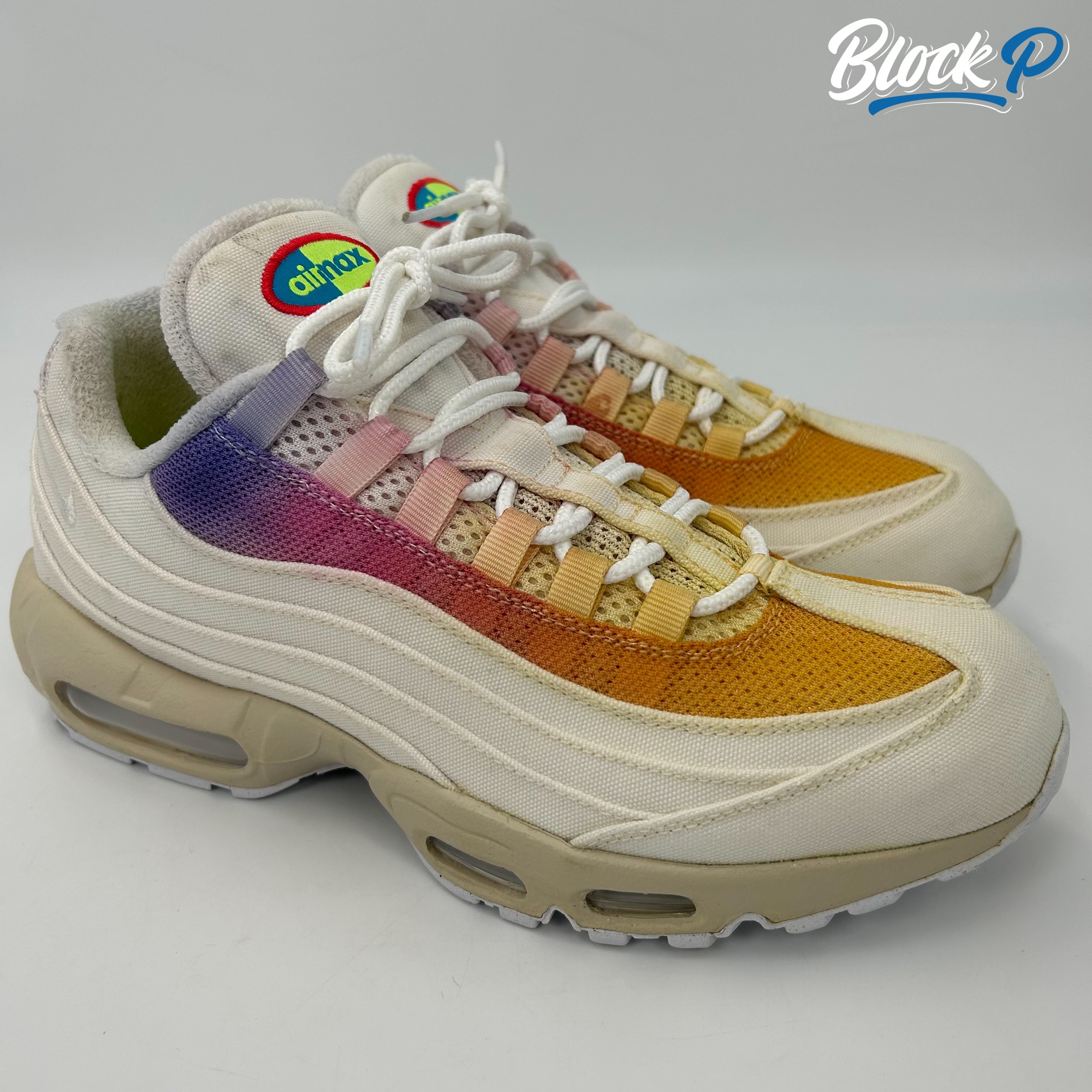 Nike Air Max 95 Lorenz OG Dusk front view — available at Block P Liverpool, 36 Renshaw Street L1 4EF