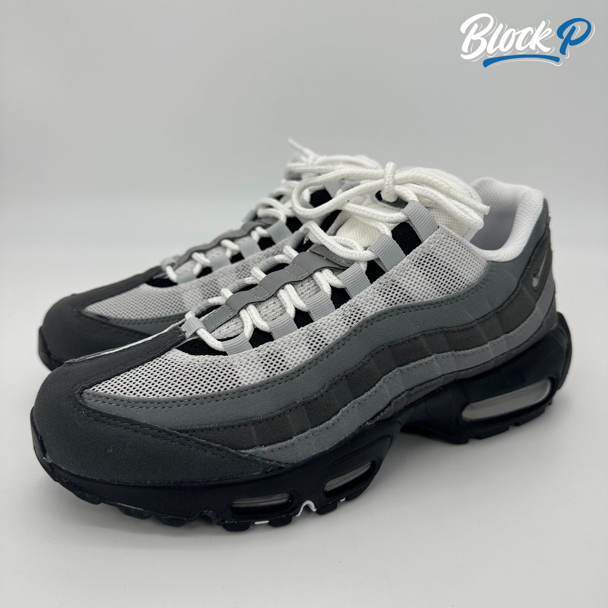 Nike Air Max 95 Grey Jewel No Box rear view — Block P Liverpool