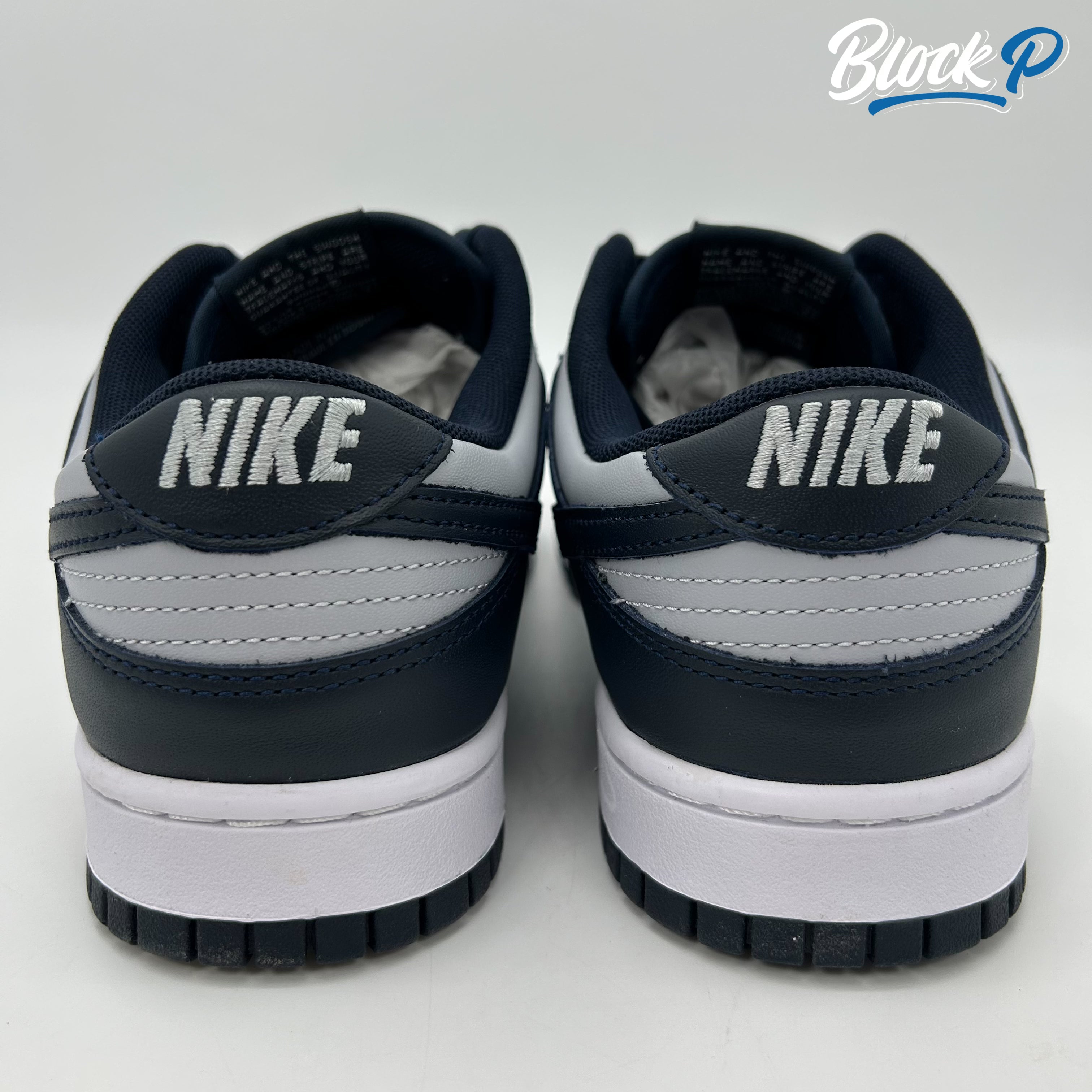 Nike Dunk Georgetown top-down view — Block P Liverpool