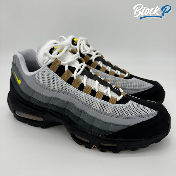 Nike Air Max 95 Icon Yellow Strike. Available at BlockP Liverpool. 36 Renshaw Street L1 4EF. DX4236-100