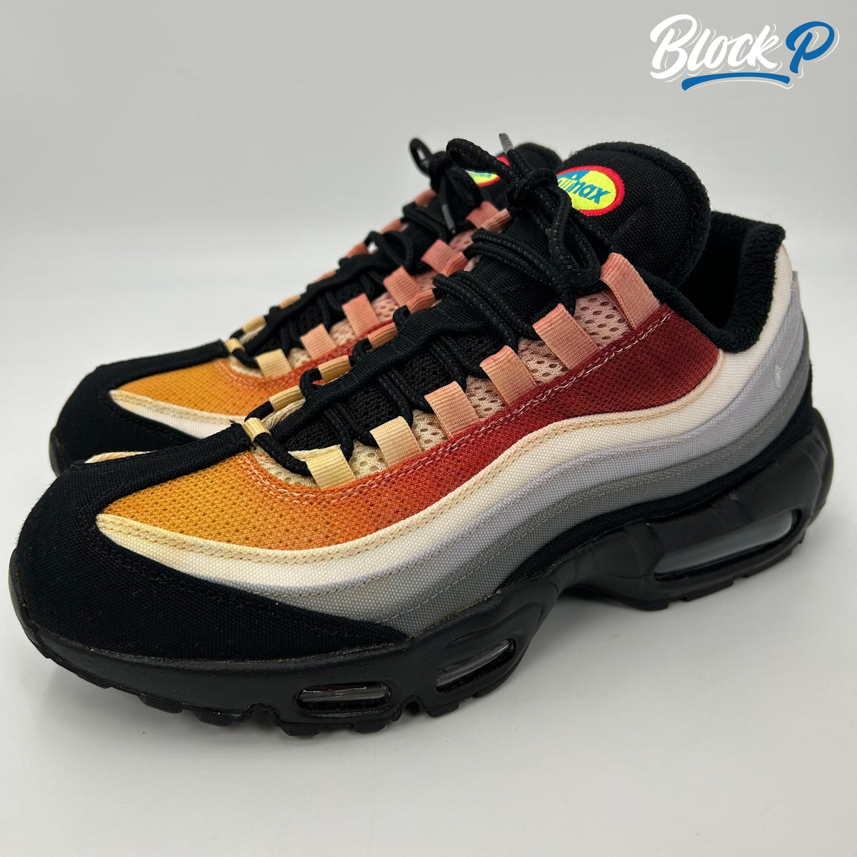 Nike Air Max 95 Lorenz OG Volcano rear view — Block P Liverpool