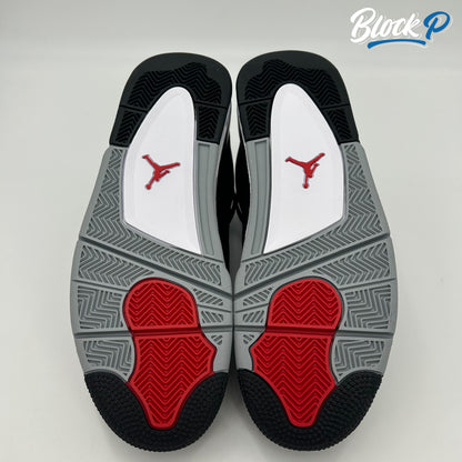 Nike Jordan 4 Black Canvas (NO BOX)