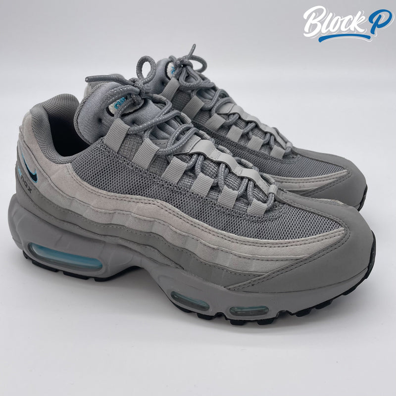 Nike Air Max 95 Retro Logo Grey Aqua