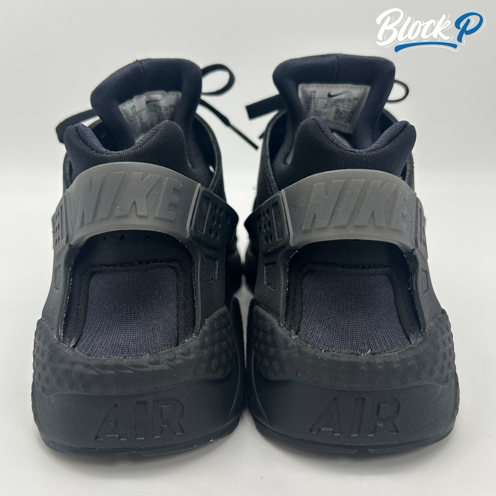 Nike Triple Black Huarache The Block P