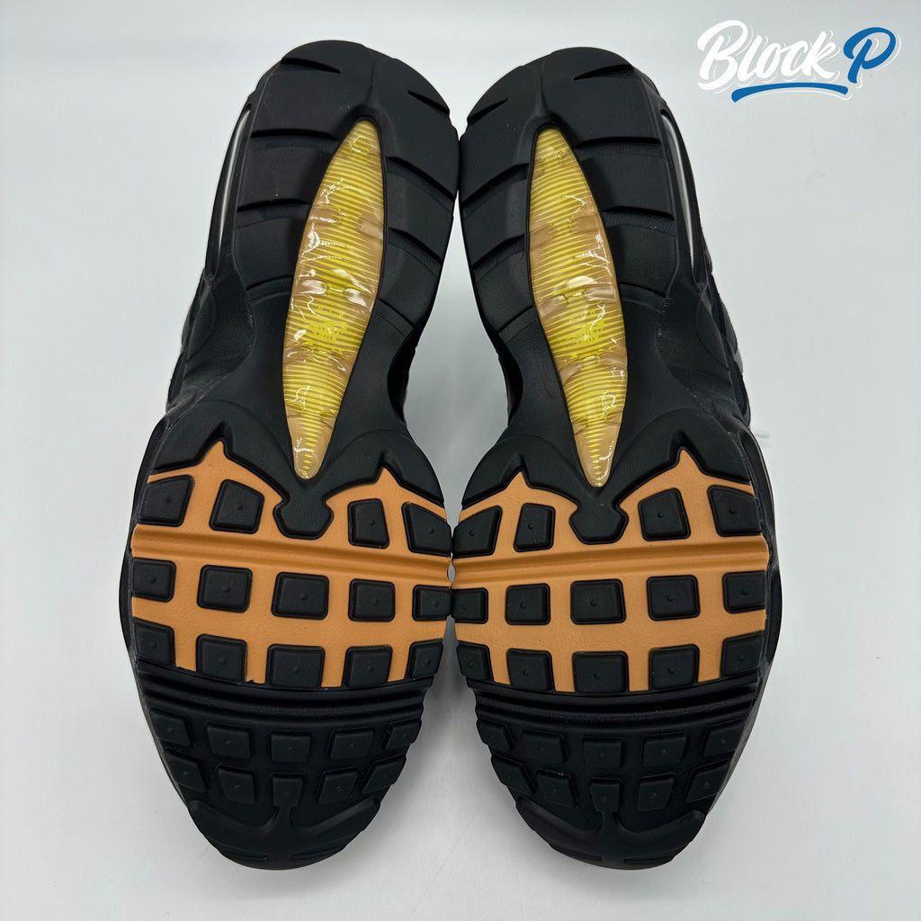 Nike Air Max 95 Icon Yellow Strike sole detail — Block P Liverpool