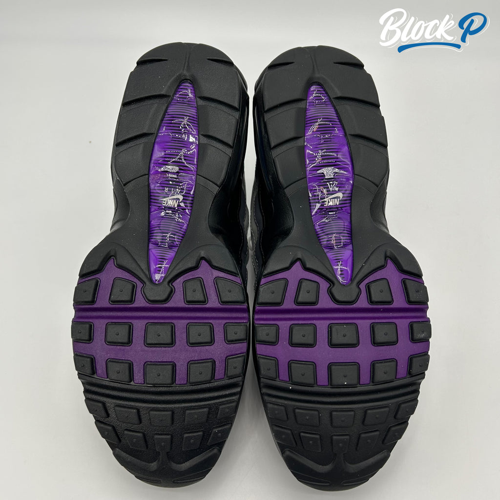 Nike Air Max 95 Disco Purple sole detail — Block P Liverpool