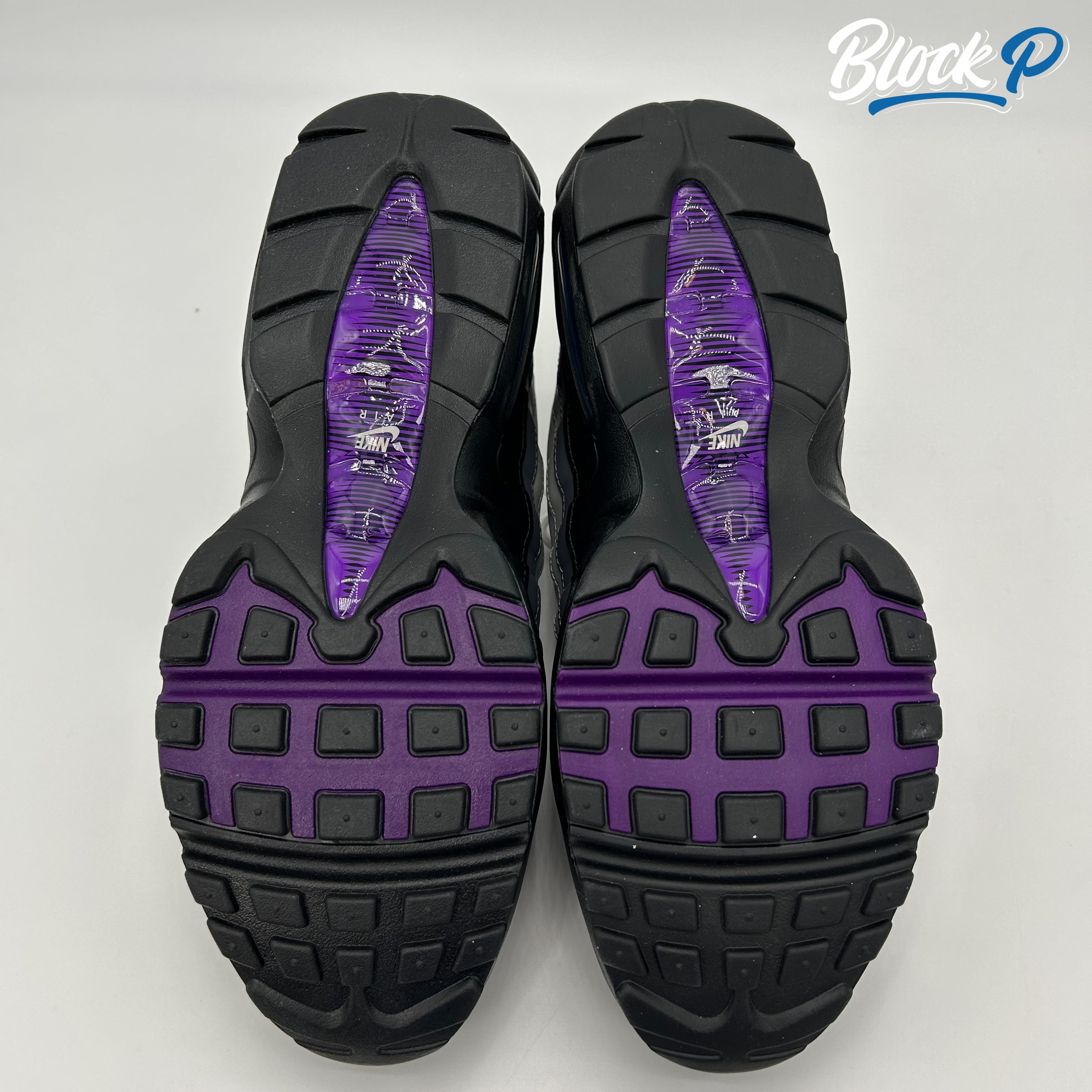 Nike Air Max 95 Disco Purple sole detail — Block P Liverpool