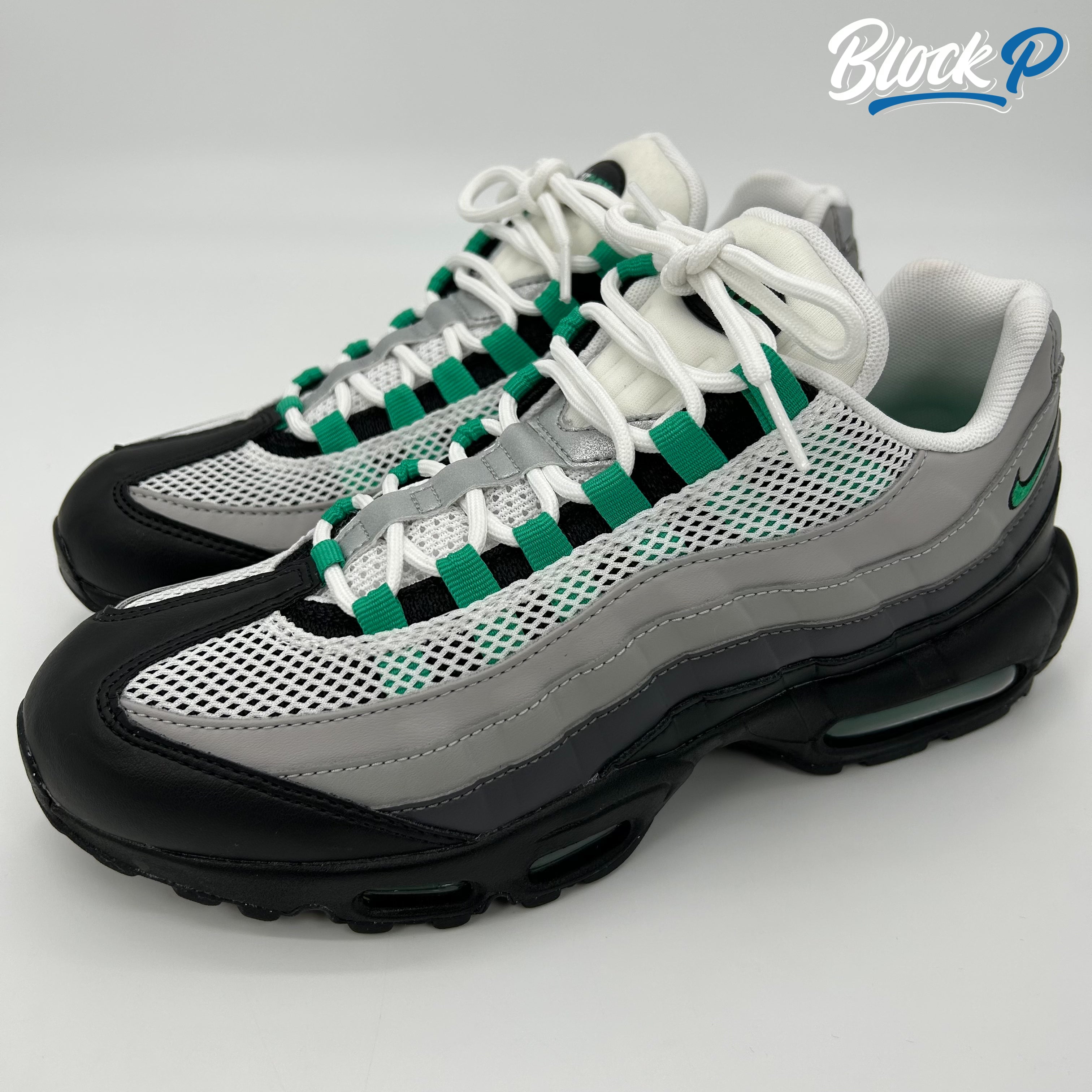 Nike Air Max 95 Stadium Green rear view — Block P Liverpool