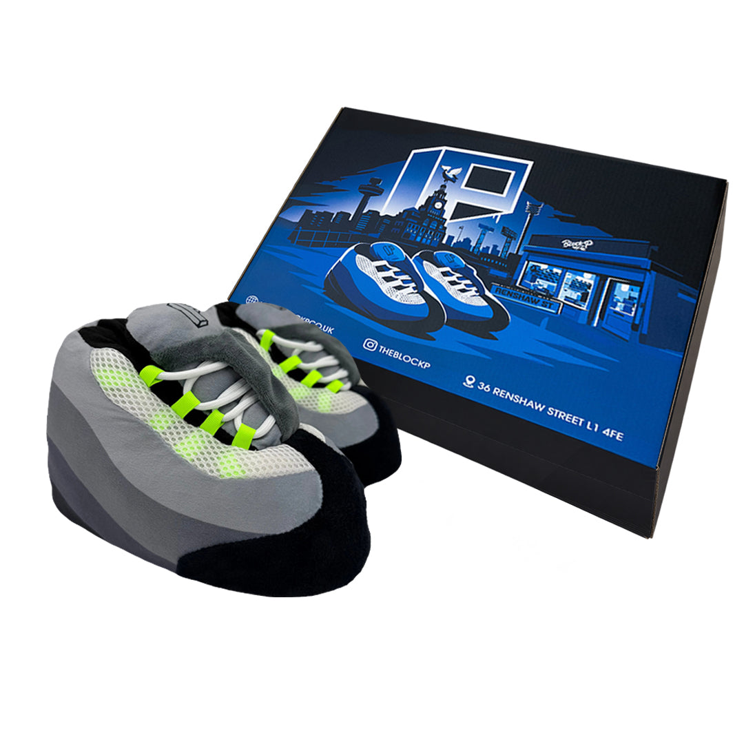 Block P 110 Kids Neon Slippers - image 1
