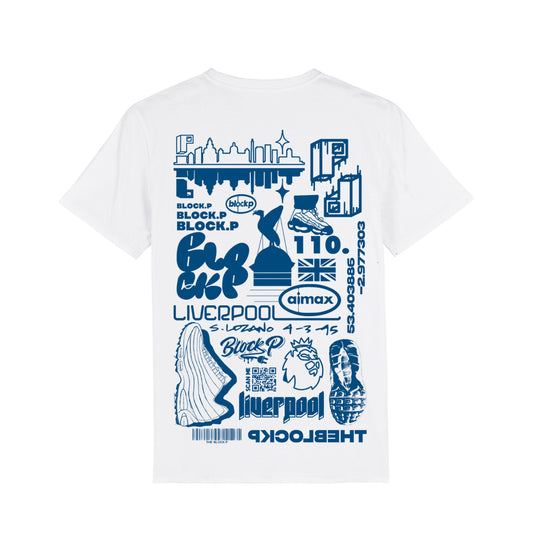 Block P Liverpool Blue T-Shirt