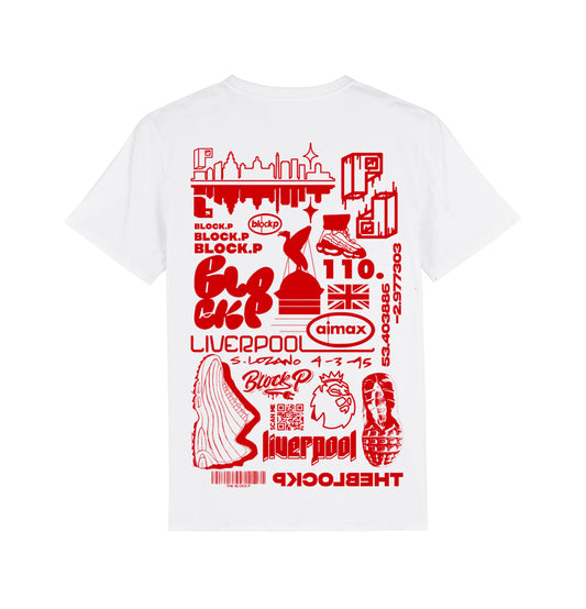 Block P Liverpool Red T-Shirt