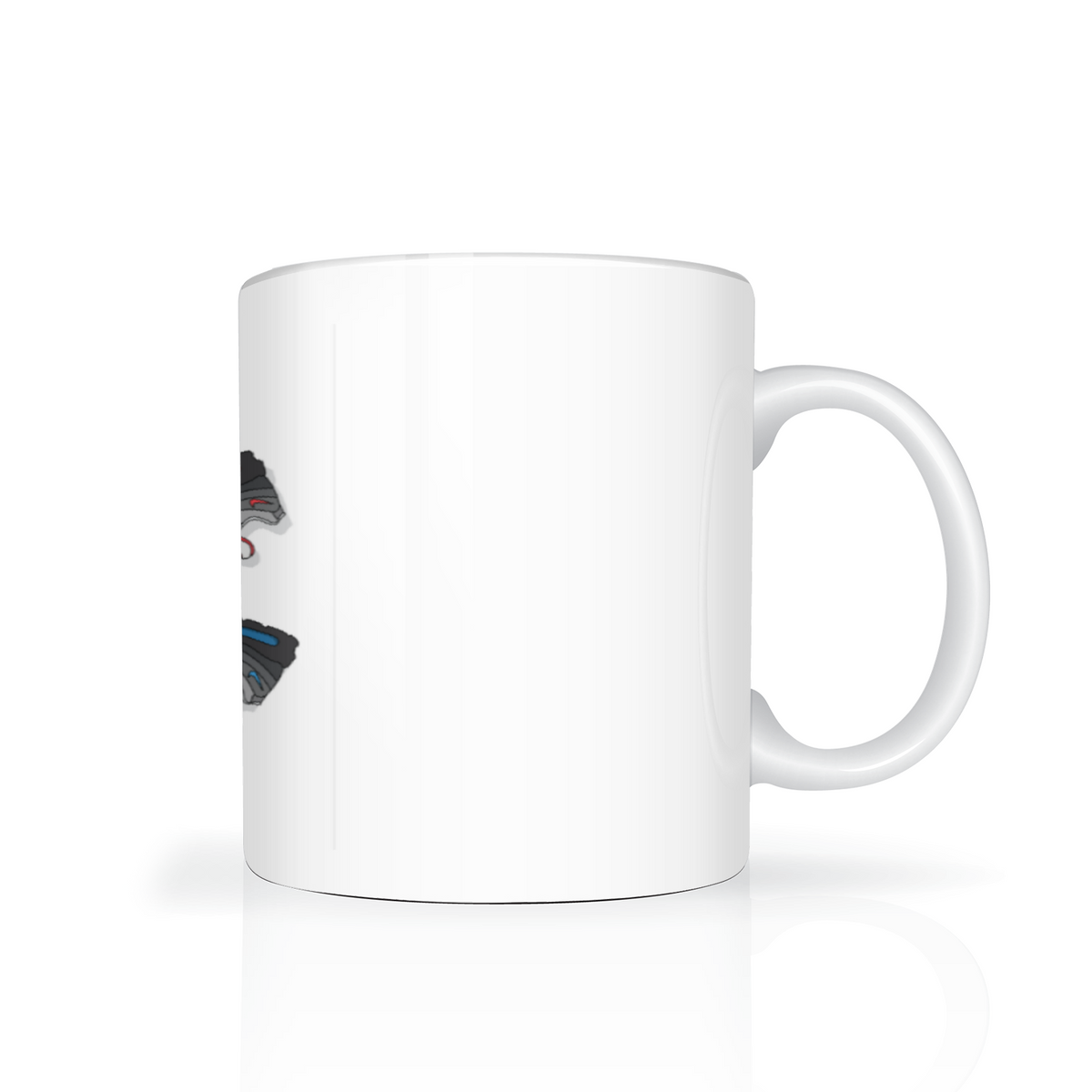 AM95 110 Circle Mug angle view — Block P Liverpool