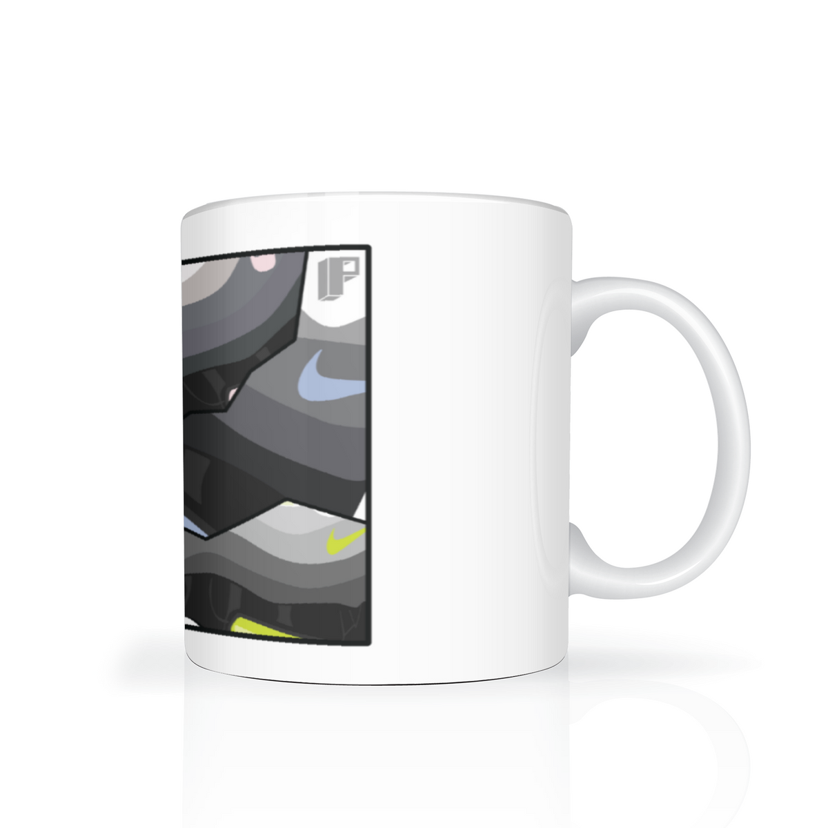 AM95 110 Gradient Mug angle view — Block P Liverpool