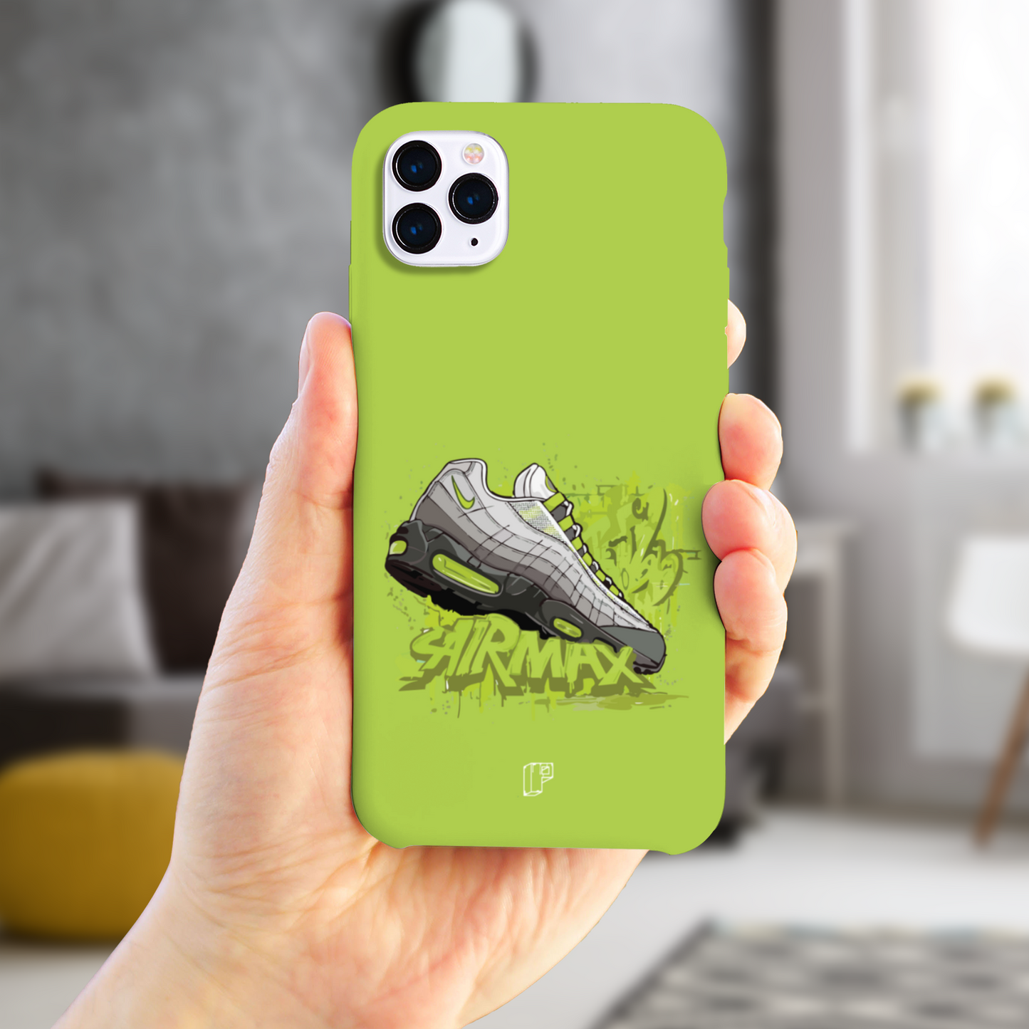 Block P Neon IPhone Case