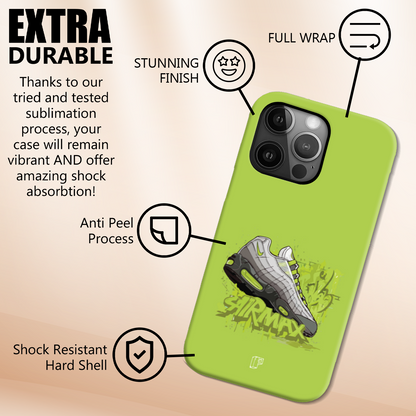 Block P Neon IPhone Case