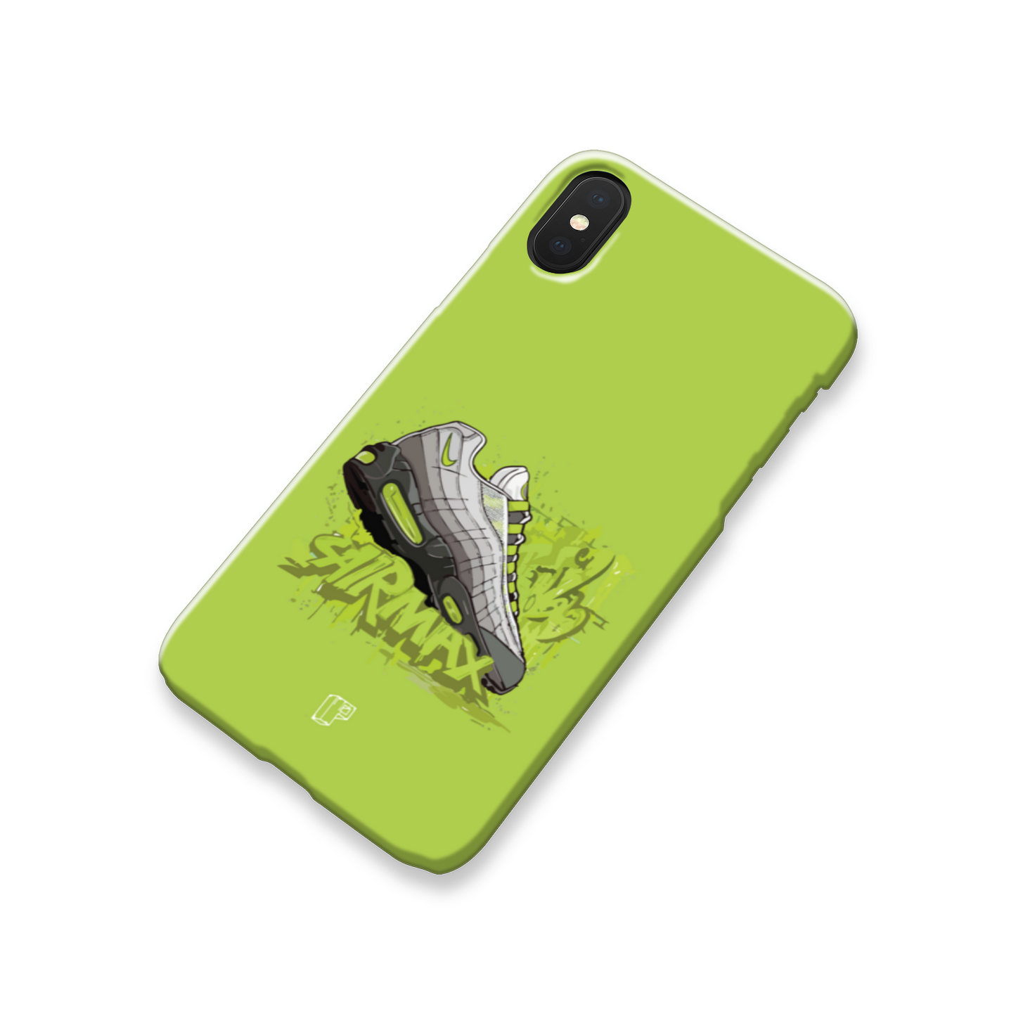 Block P Neon IPhone Case
