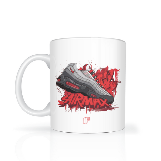 BLOCK P RED MUG