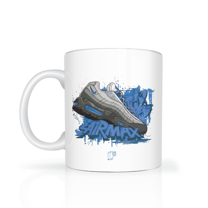 BLOCK P BLUE MUG