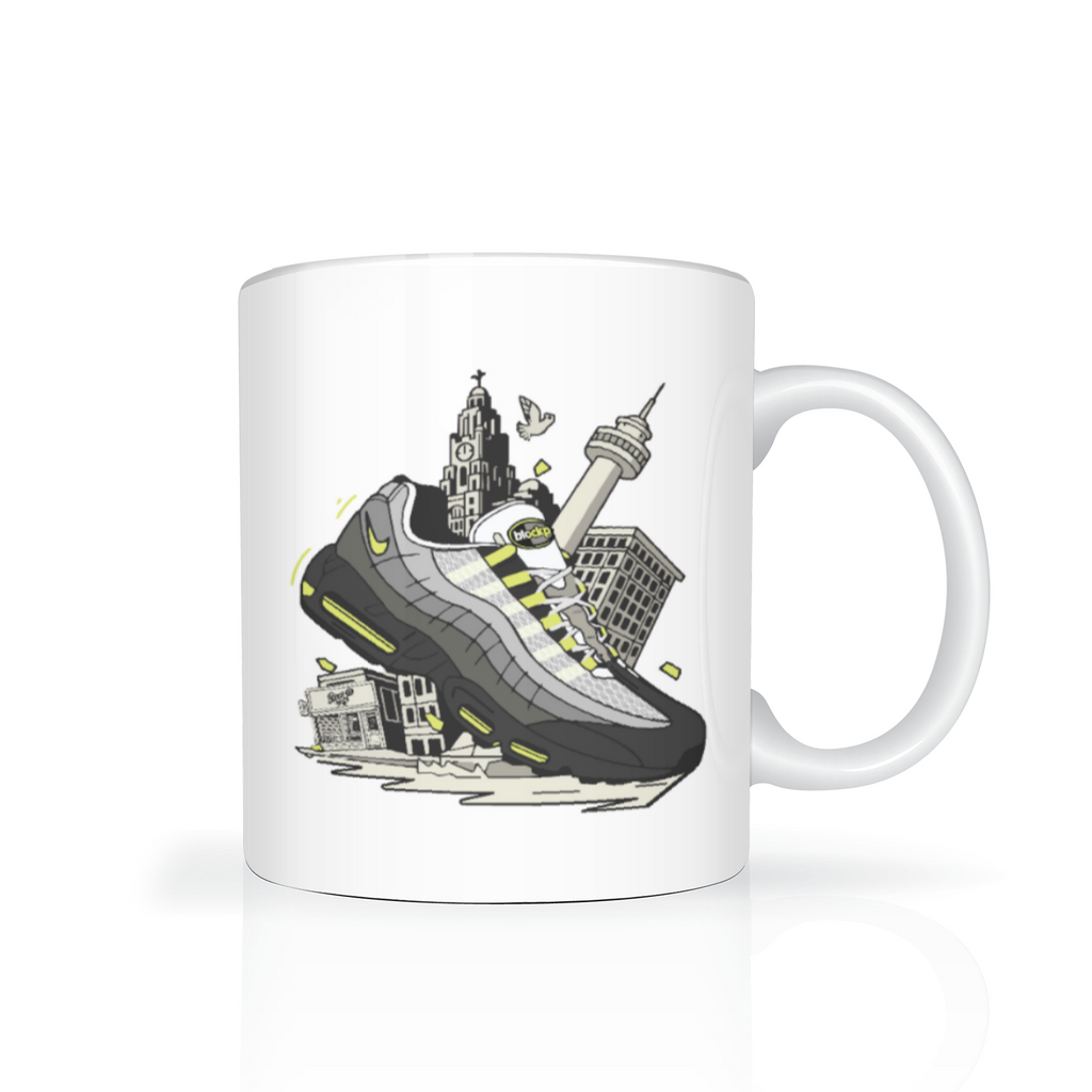 BLOCK P NEON CITY BACKGROUND MUG - Mugs - image 2