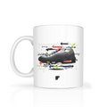 BLOCK P GREEDY SKETCH MUG - Mugs - image 1