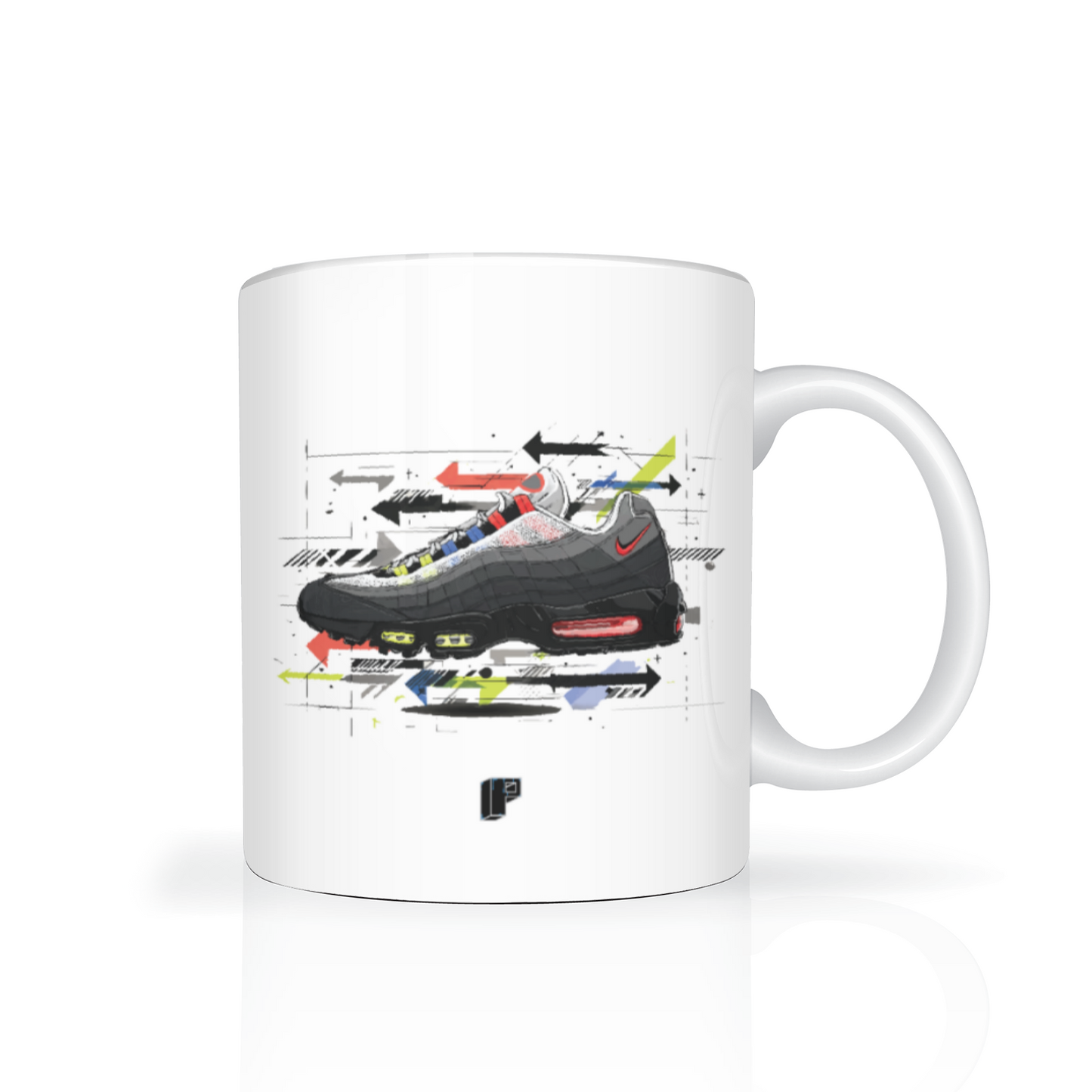BLOCK P GREEDY SKETCH MUG