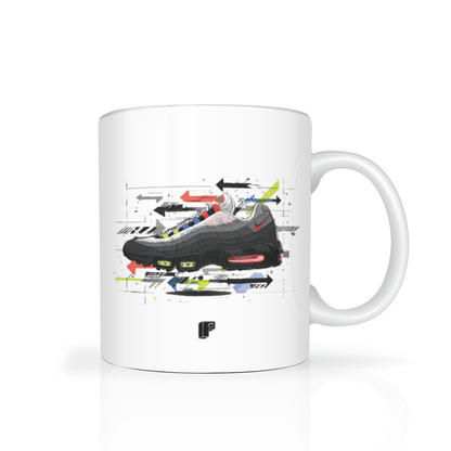 BLOCK P GREEDY SKETCH MUG