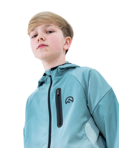 Junior SS26 Gradient Jacket - Sage Green