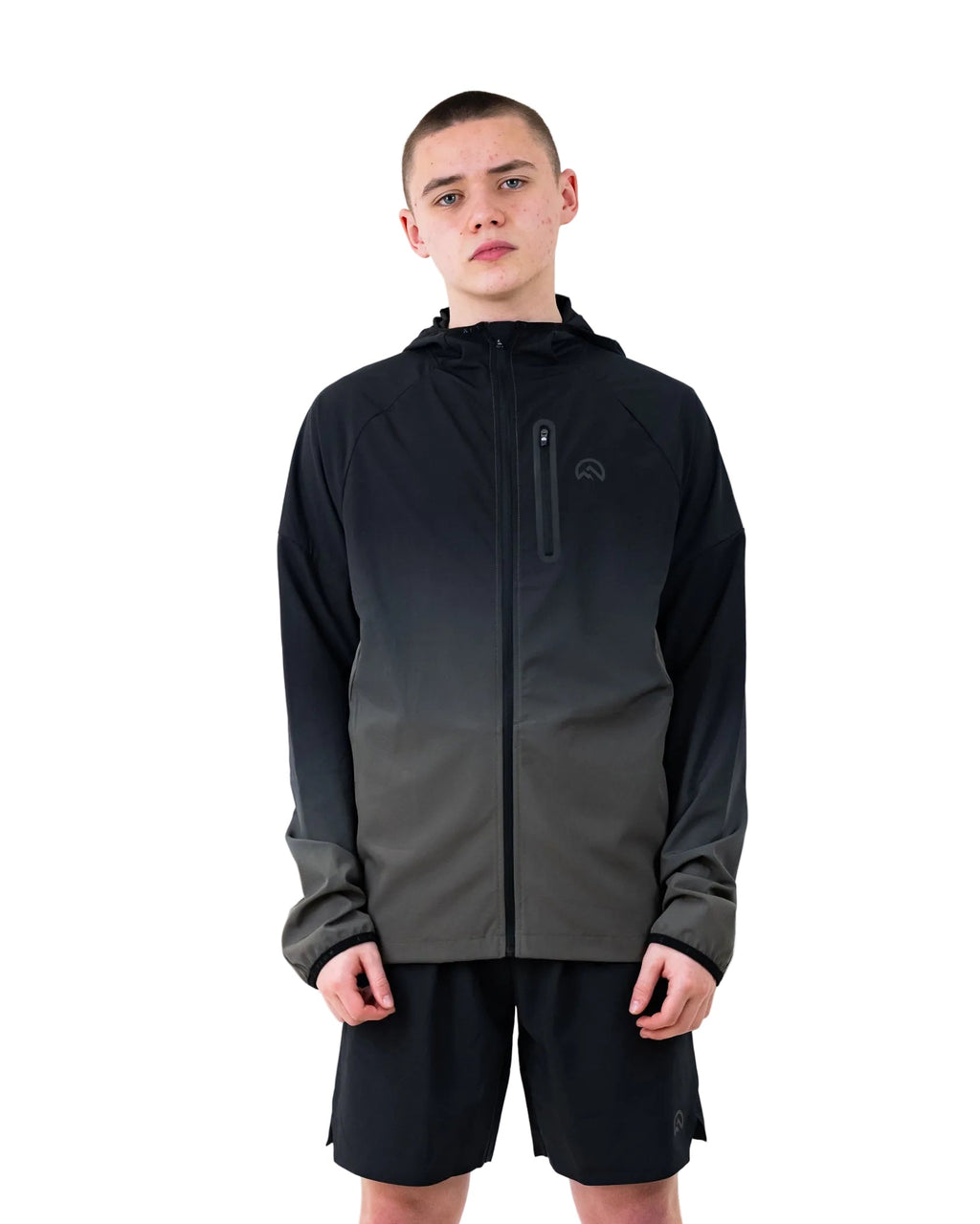 Junior SS26 Gradient Shorts - Black/Graphite
