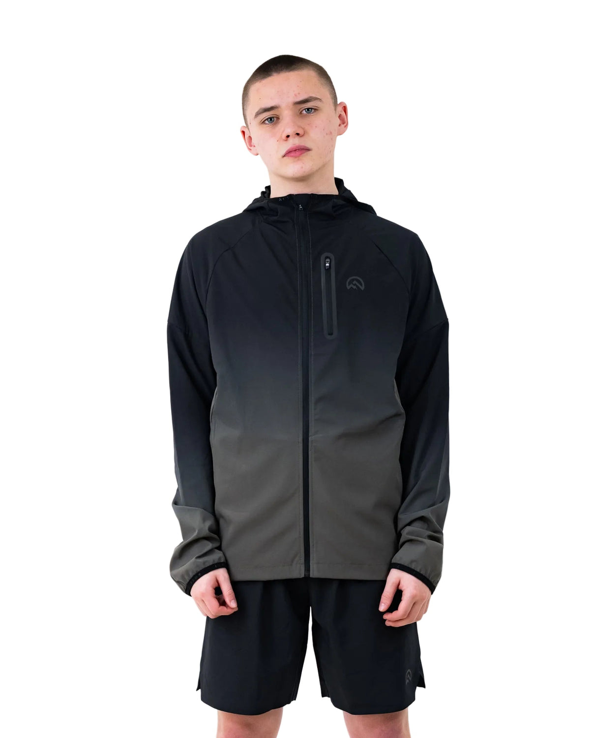 Junior SS26 Gradient Shorts - Black/Graphite