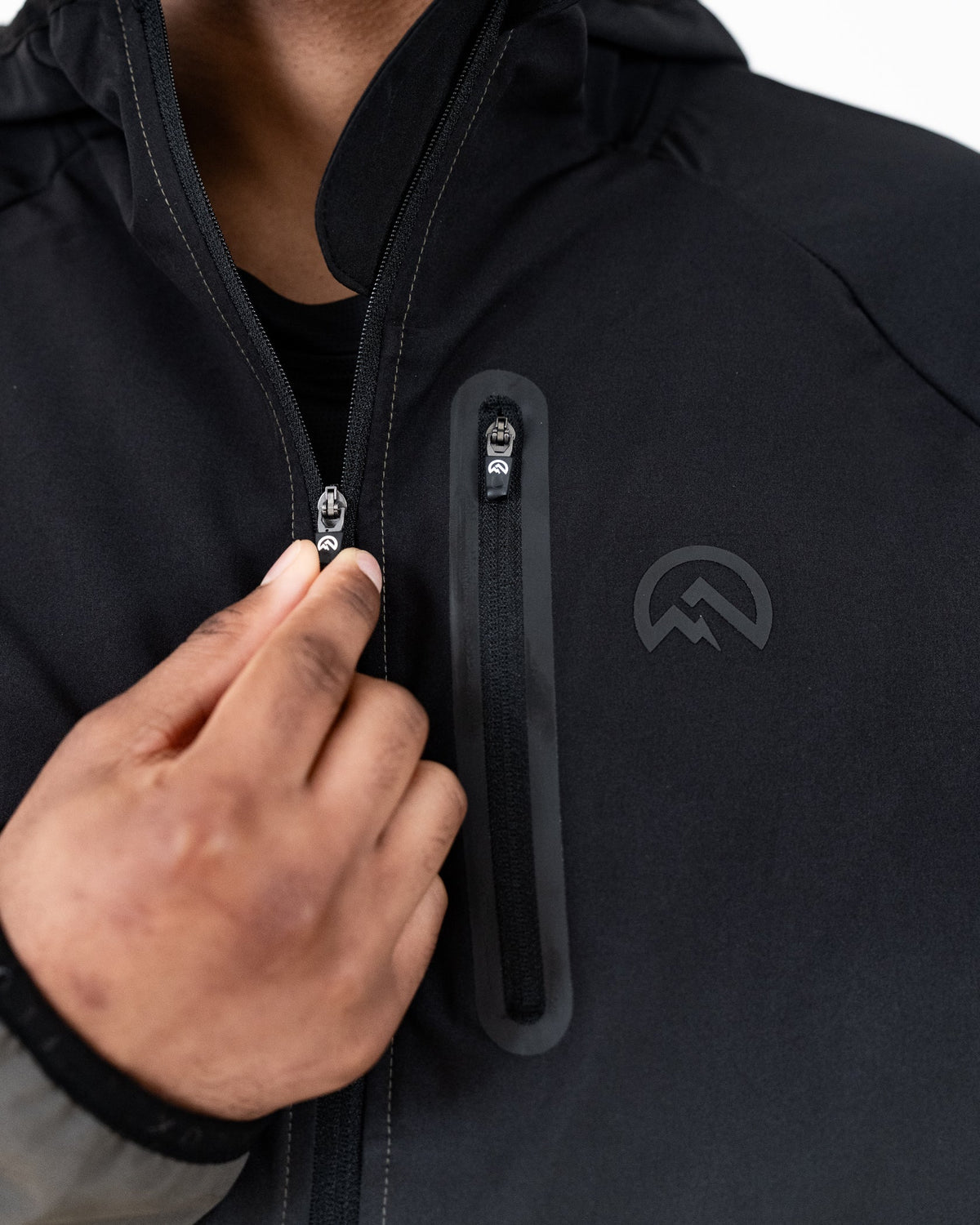 SS26 Gradient Jacket - Black/Graphite