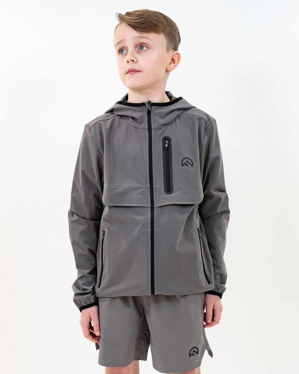Junior SS26 Versatility Shorts - Grey/Slate
