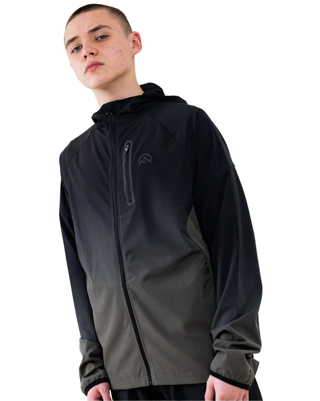 Junior SS26 Gradient Jacket - Black/Graphite