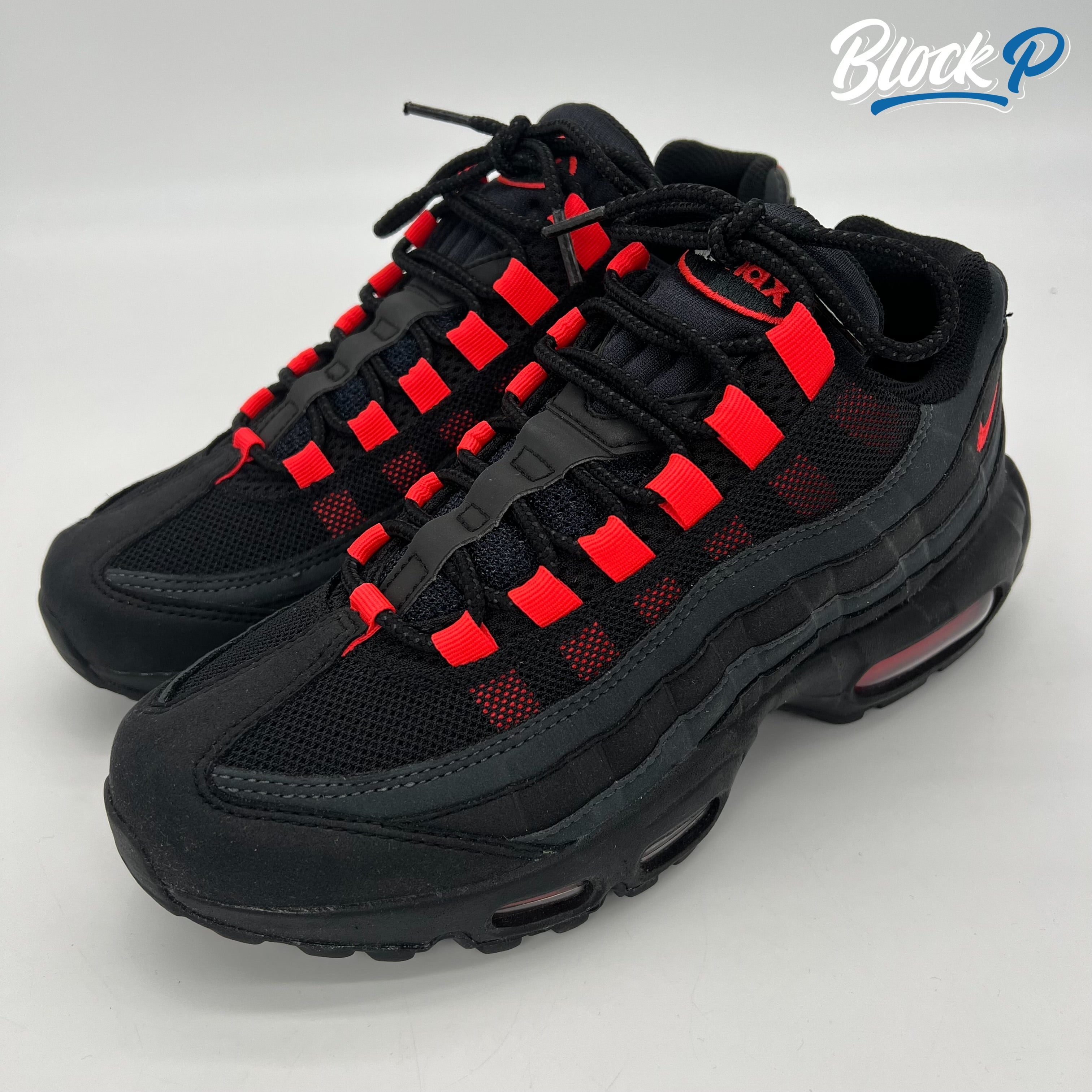 Nike Air Max 95 Laser Black Crimson – Block P