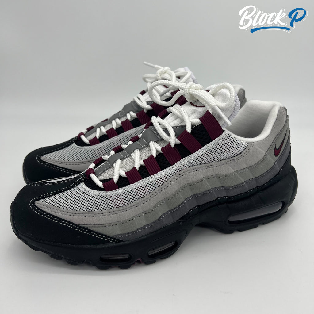 Nike Air Max 95 Beetroot rear view — Block P Liverpool