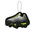 Block P Air Max 95 Car Air Freshener Neon — lemon scent, custom made, available at Block P Liverpool