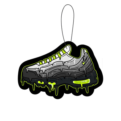 Block P Air Max 95 Car Air Freshener Neon