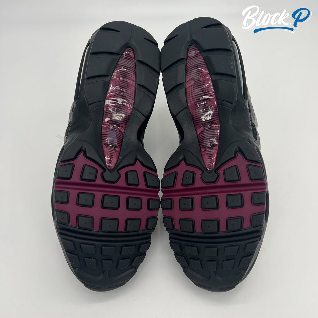Nike Air Max 95 Beetroot sole detail — Block P Liverpool