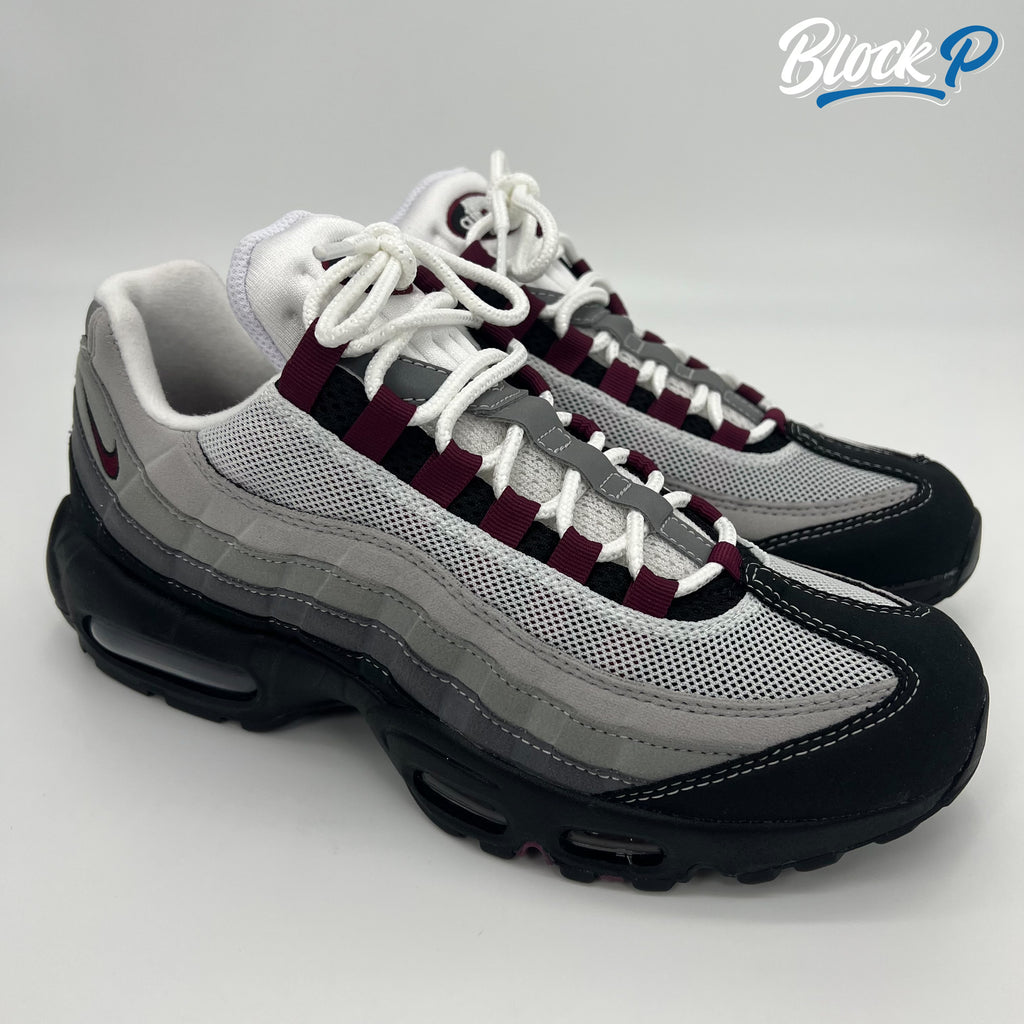 Nike Air Max 95 Dark Beetroot. Available at BlockP Liverpool. 36 Renshaw Street, L1 4EF. DQ9001-001