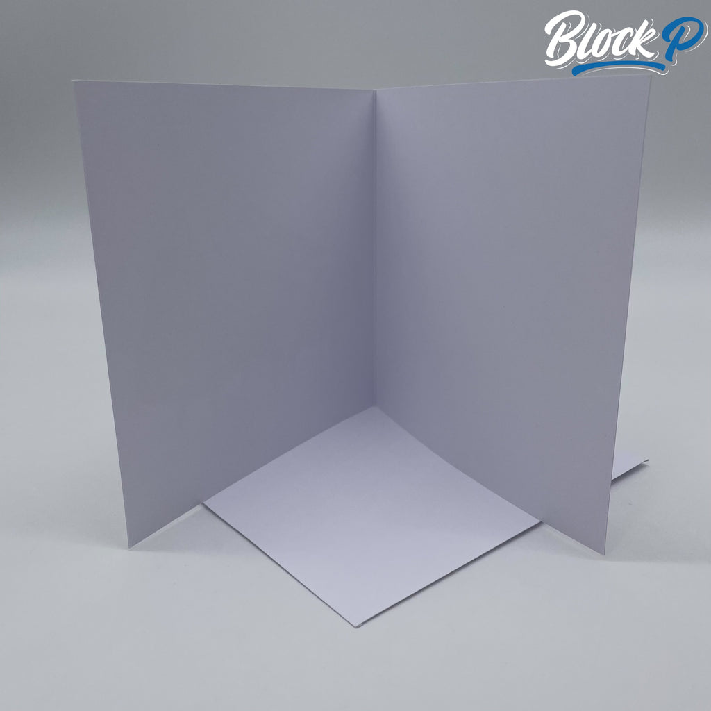 Block P Card Neon 110 — interior of custom Air Max greeting card