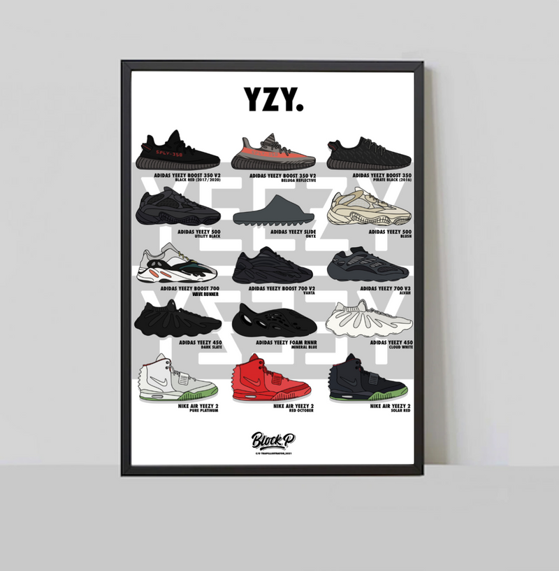 Yeezy Collection Print