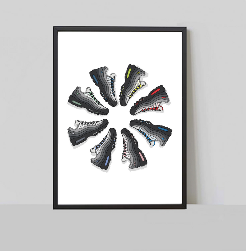 Air Max 95 Circle Print Block P