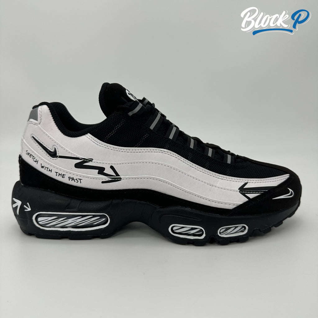 Nike Air Max 95 Sketch side profile — Block P Liverpool