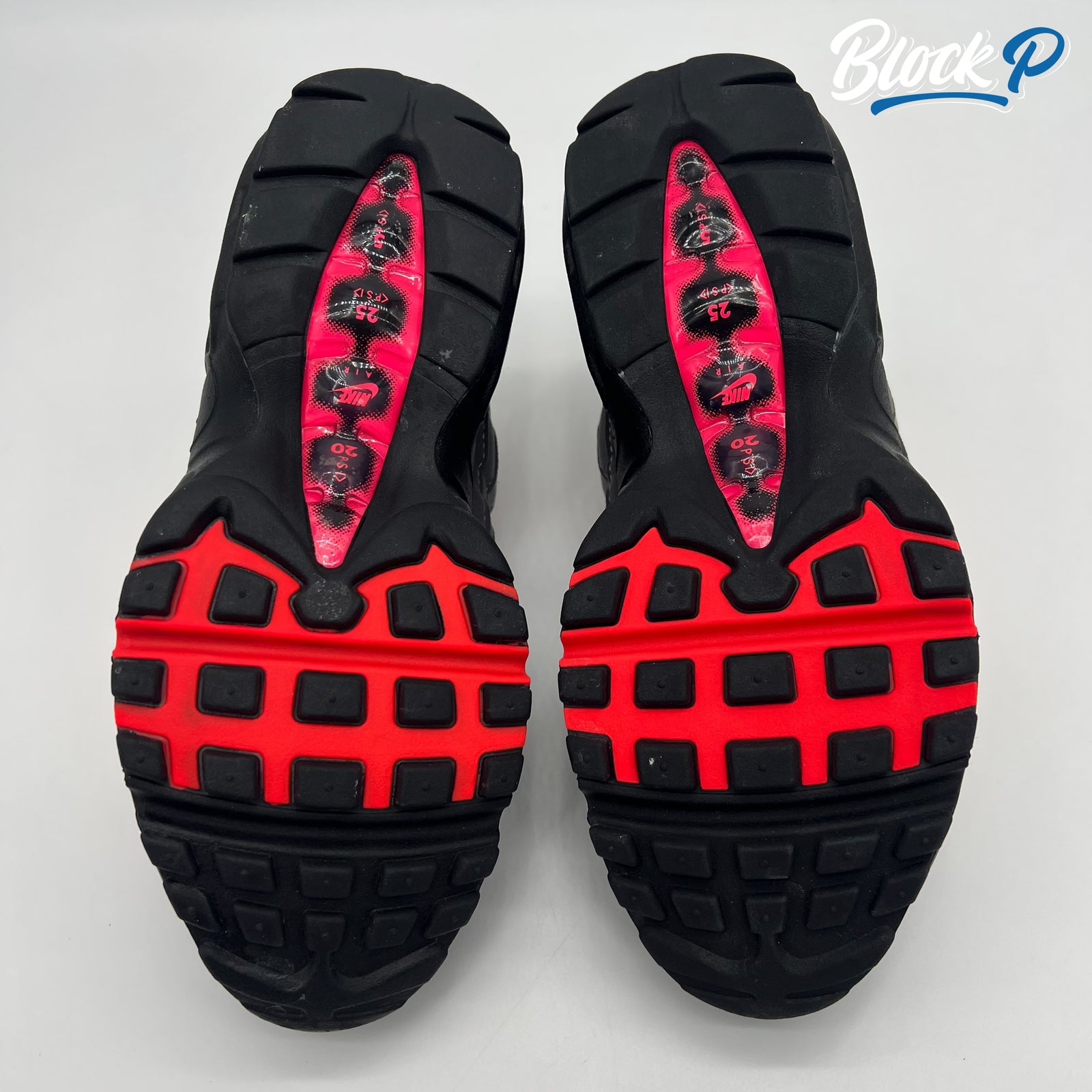 Air max 95 solar red kids shop