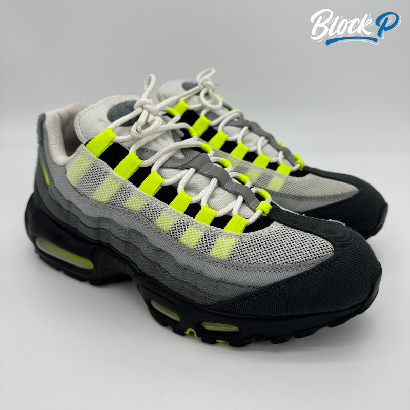 Lime green and black sales nike air max 95